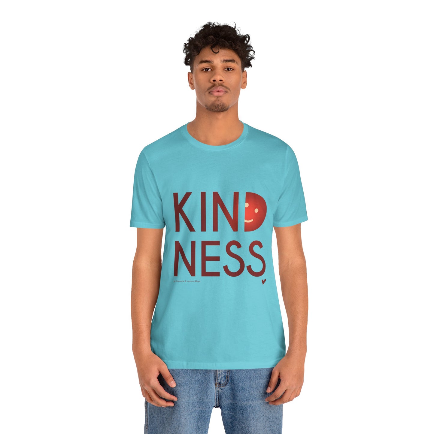 Kindness Unisex Short Sleeve Tee - Red