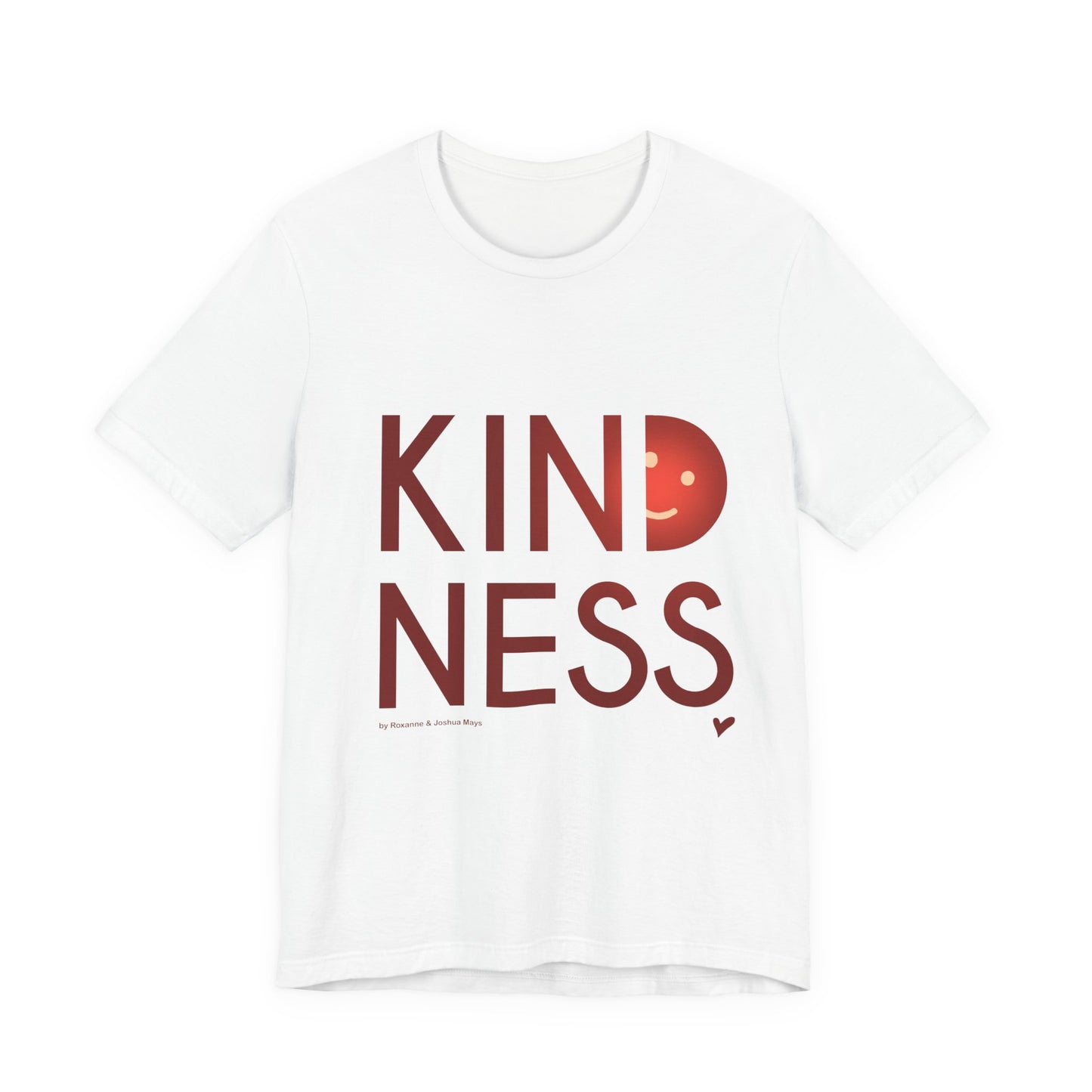 Kindness Unisex Short Sleeve Tee - Red