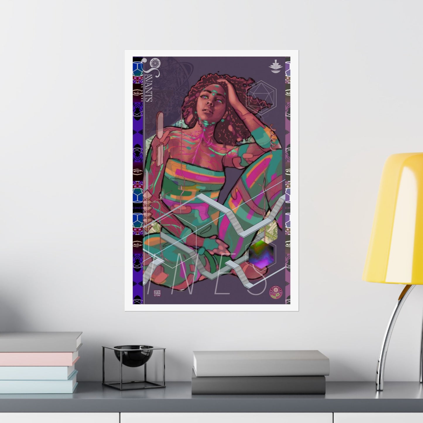 Ines Ardley Savants OTS Print