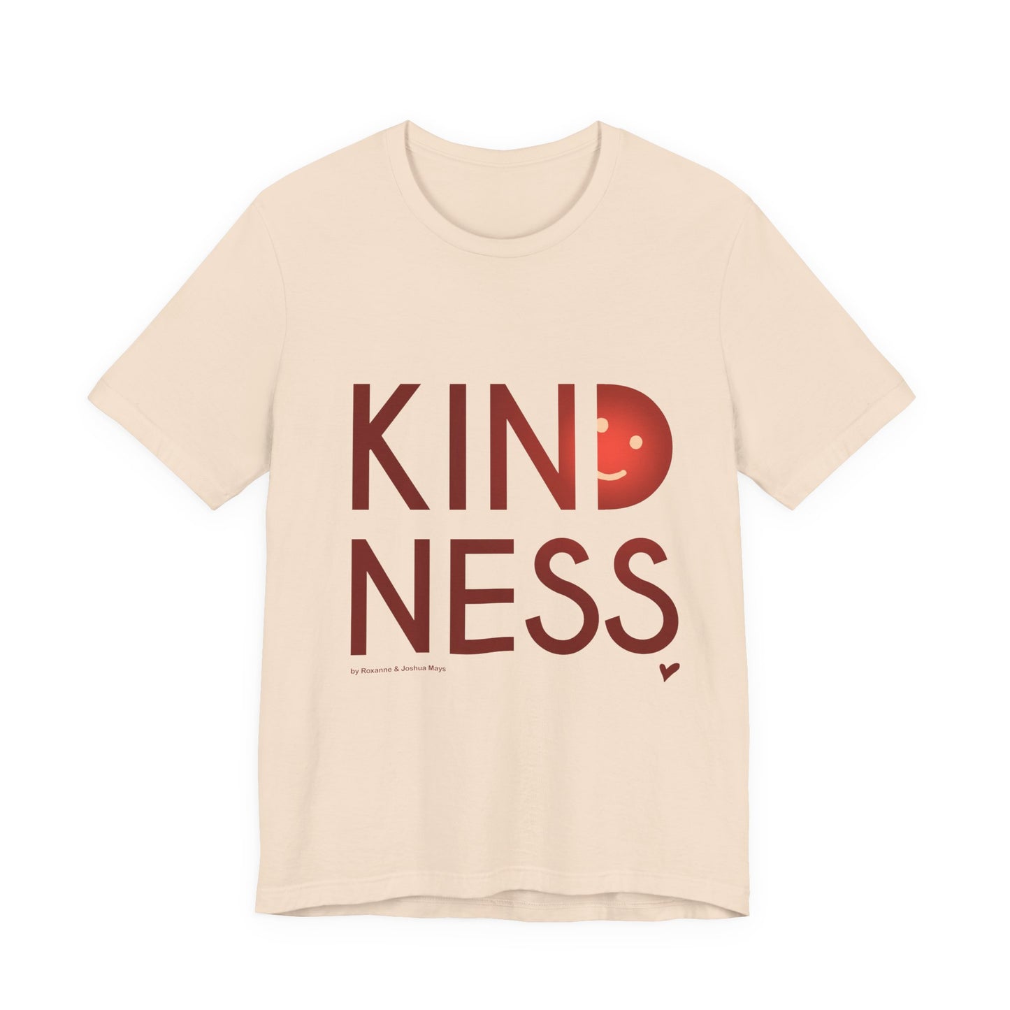 Kindness Unisex Short Sleeve Tee - Red