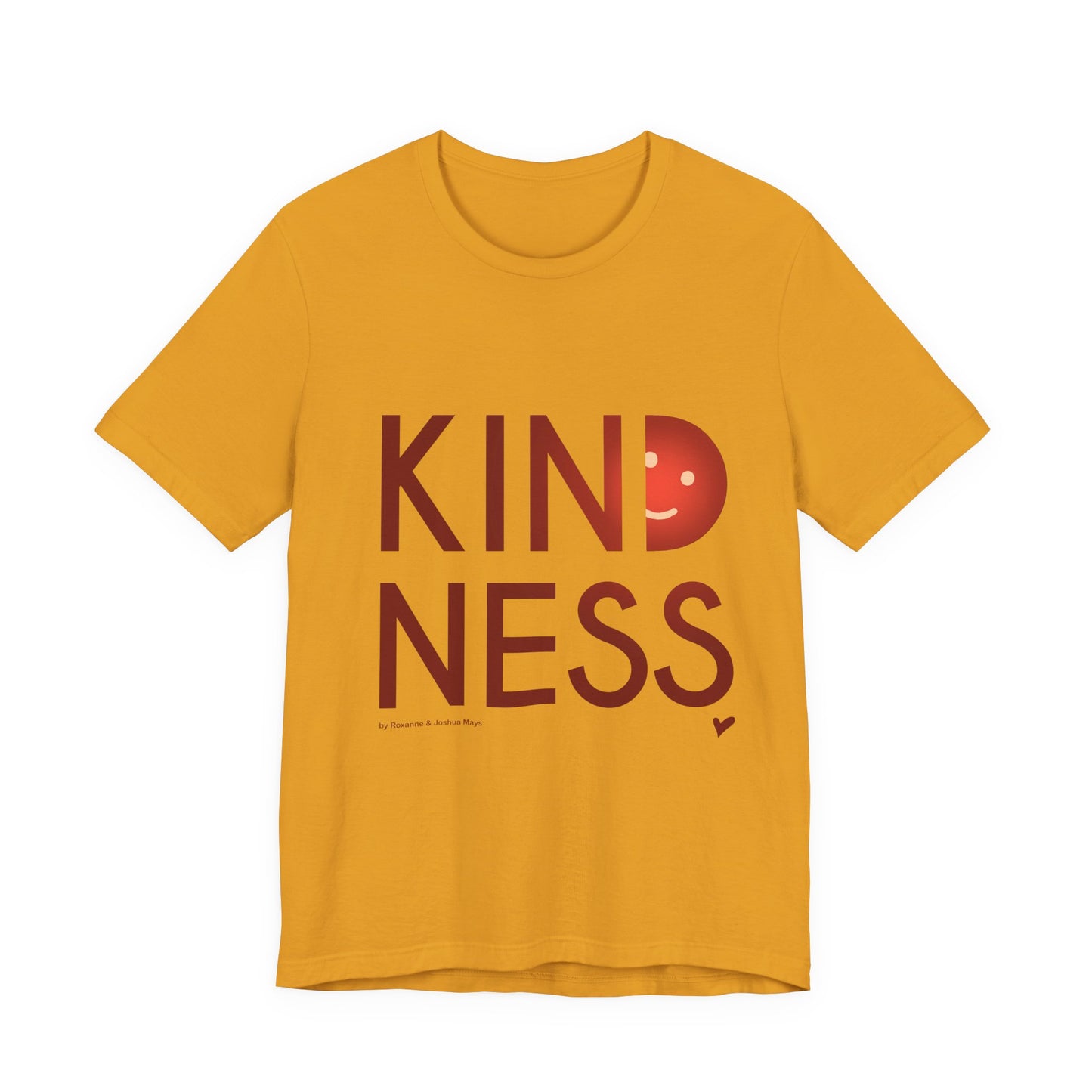 Kindness Unisex Short Sleeve Tee - Red