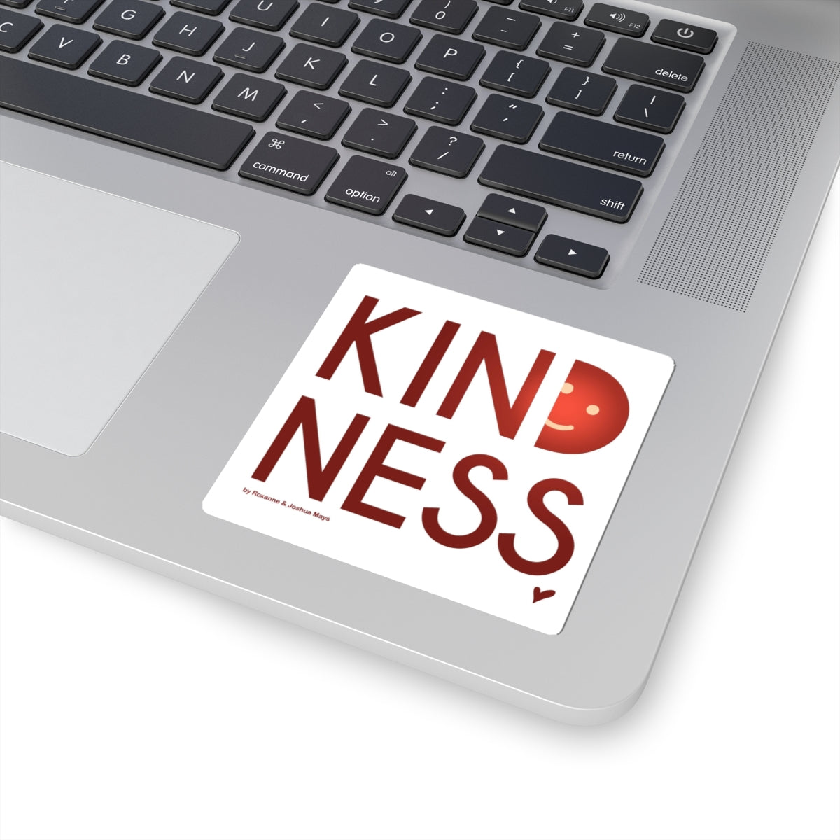 Kindness Kiss-Cut Stickers - Red