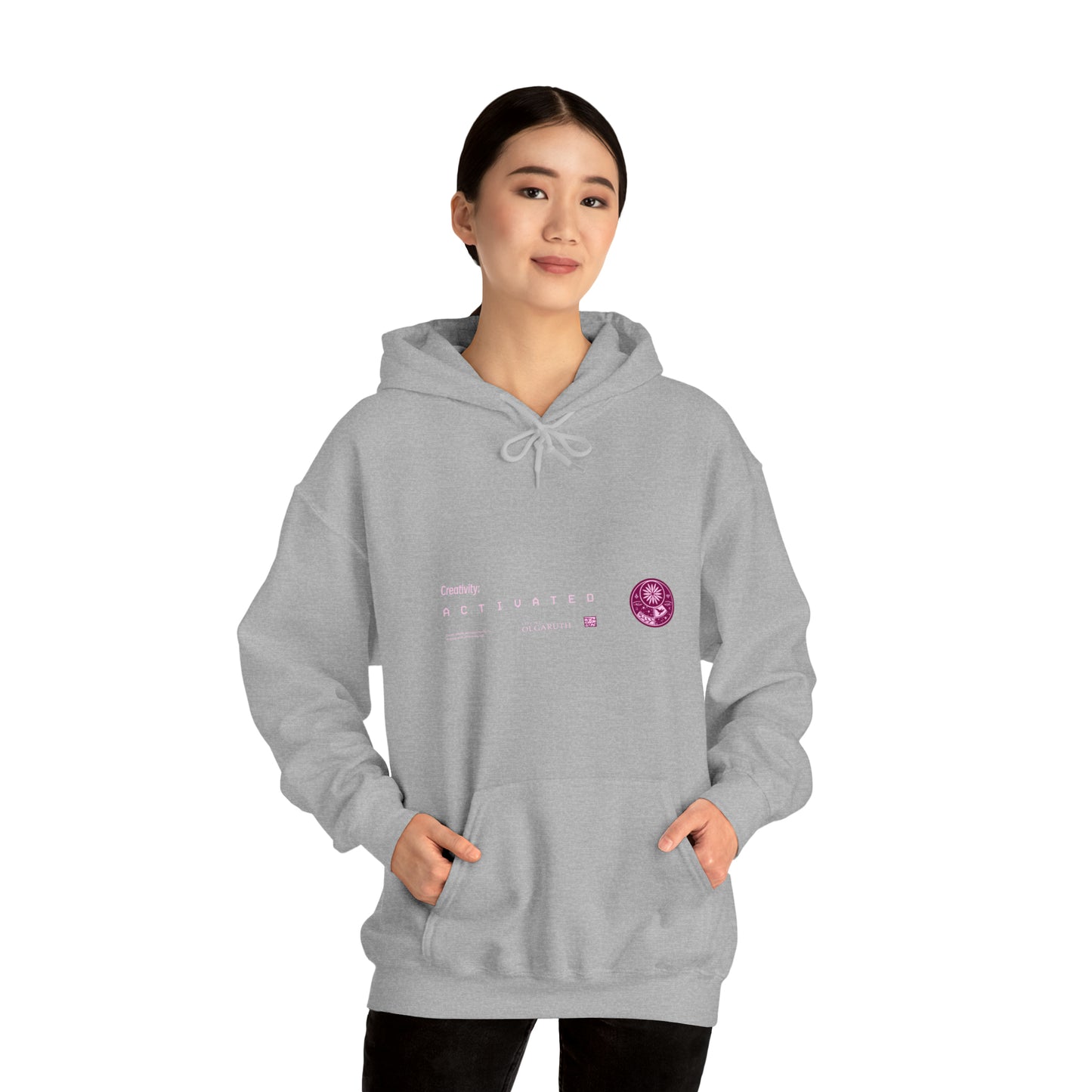 Creativity:Activated Hooded Sweatshirt
