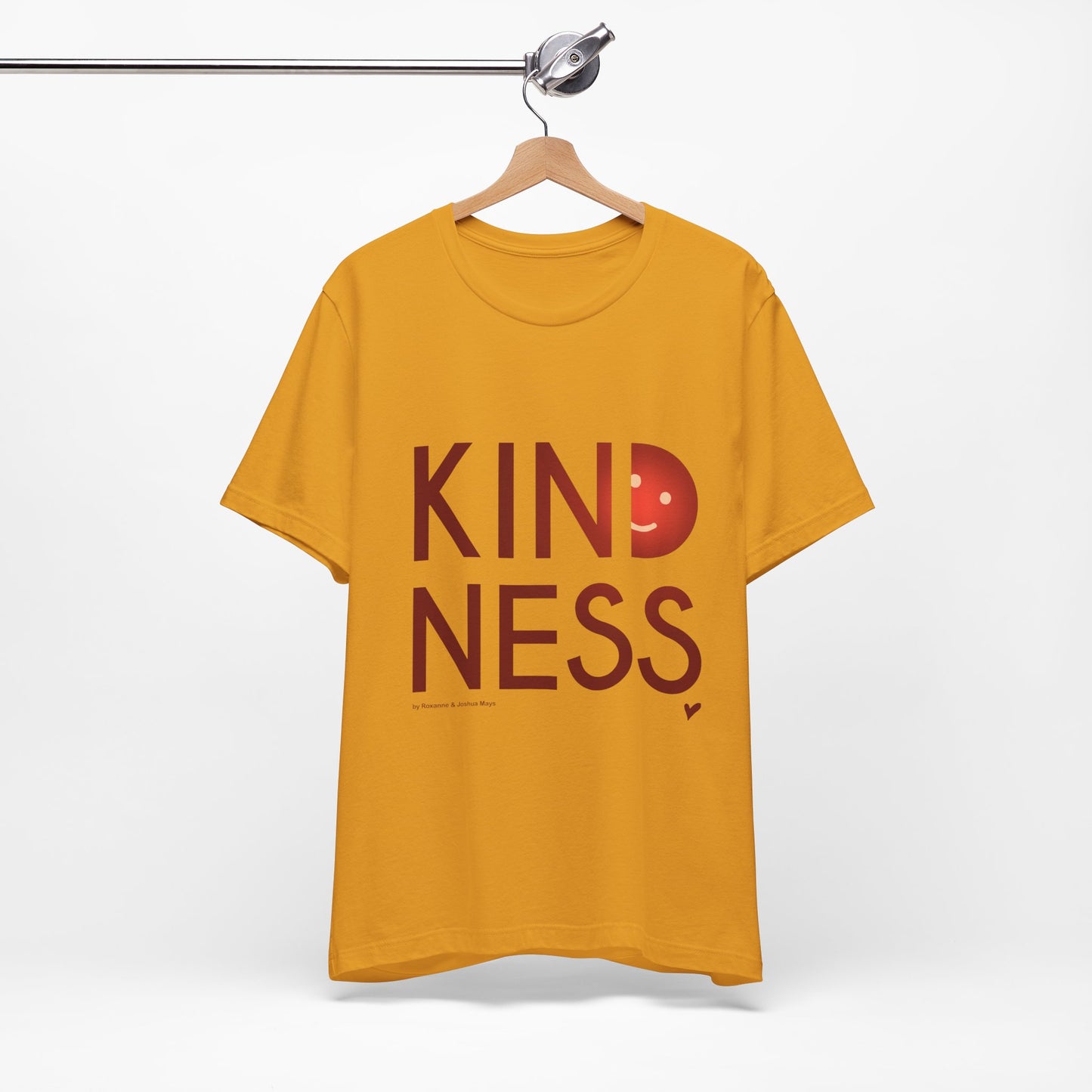 Kindness Unisex Short Sleeve Tee - Red