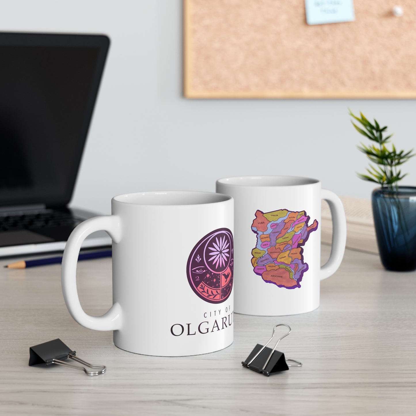 City of Olgaruth Ceramic Mug 11oz