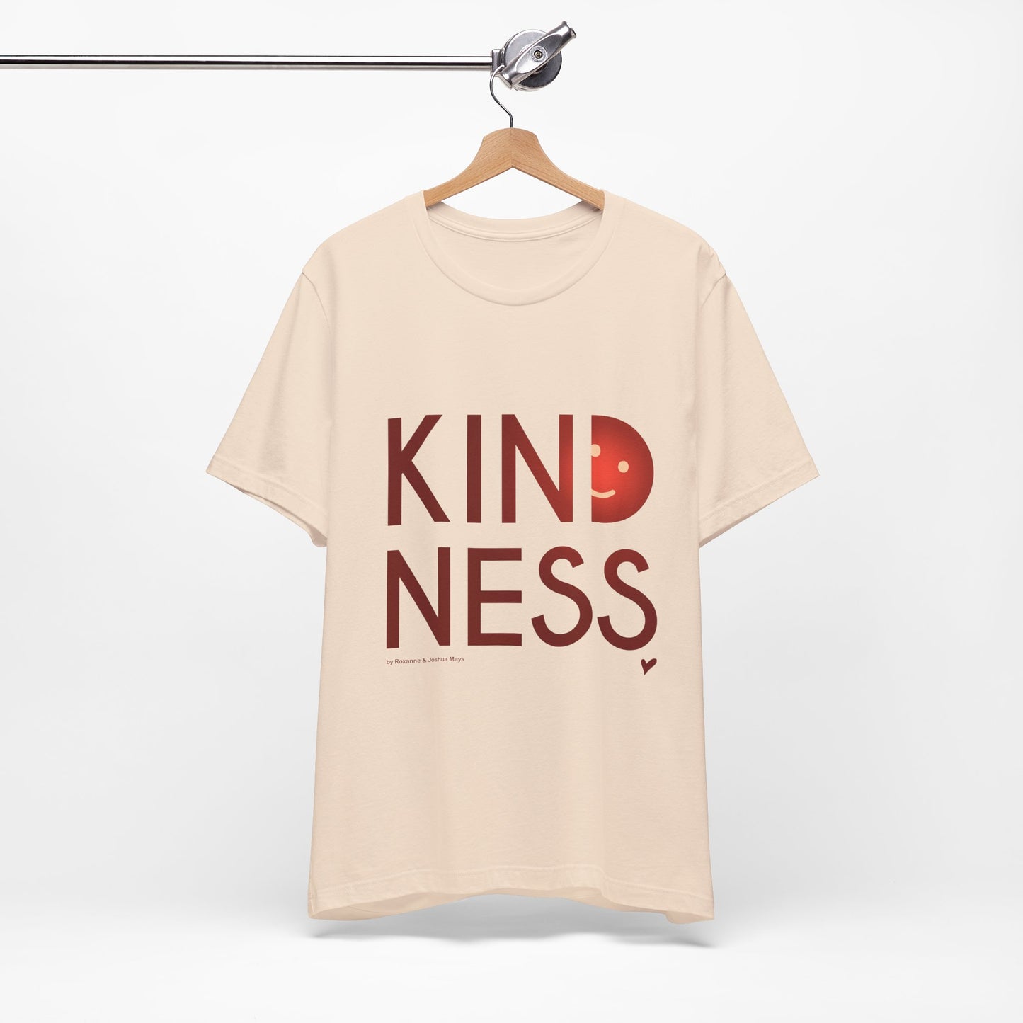 Kindness Unisex Short Sleeve Tee - Red