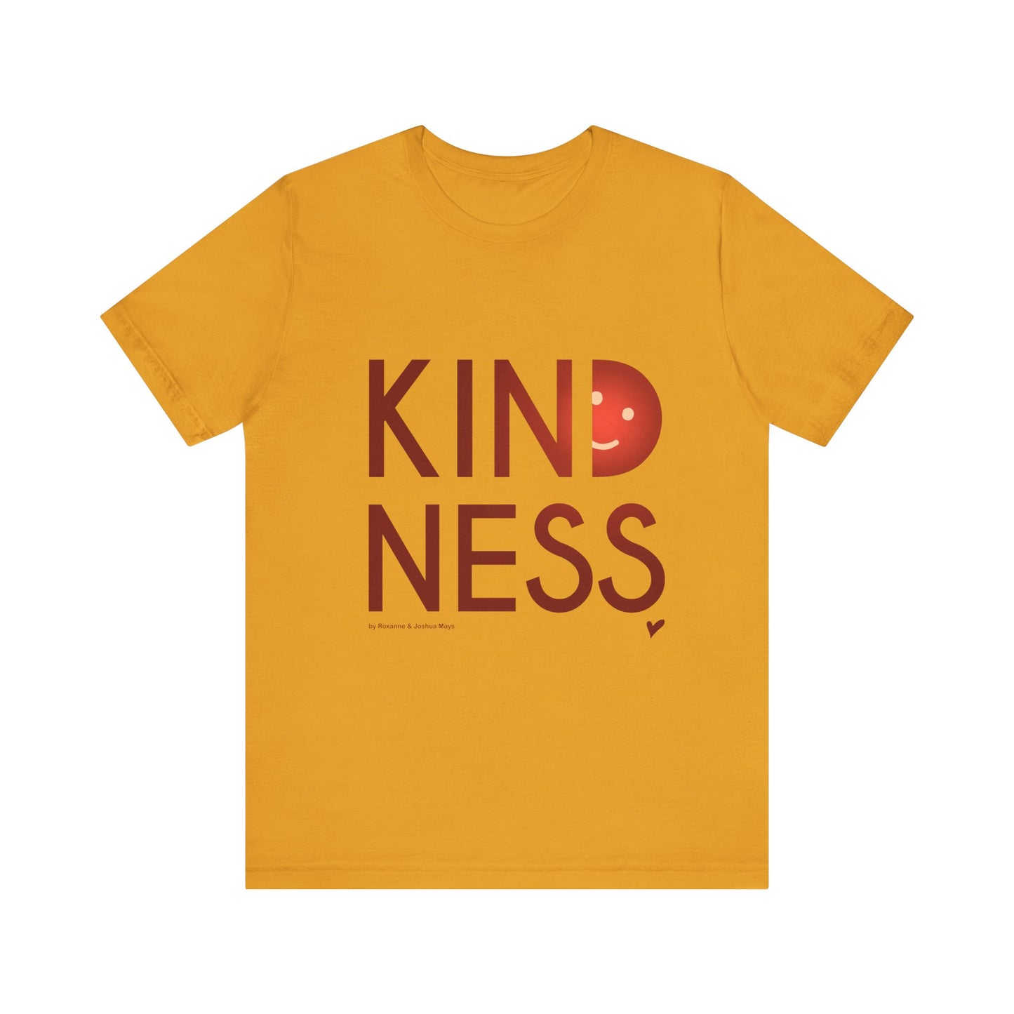 Kindness Unisex Short Sleeve Tee - Red