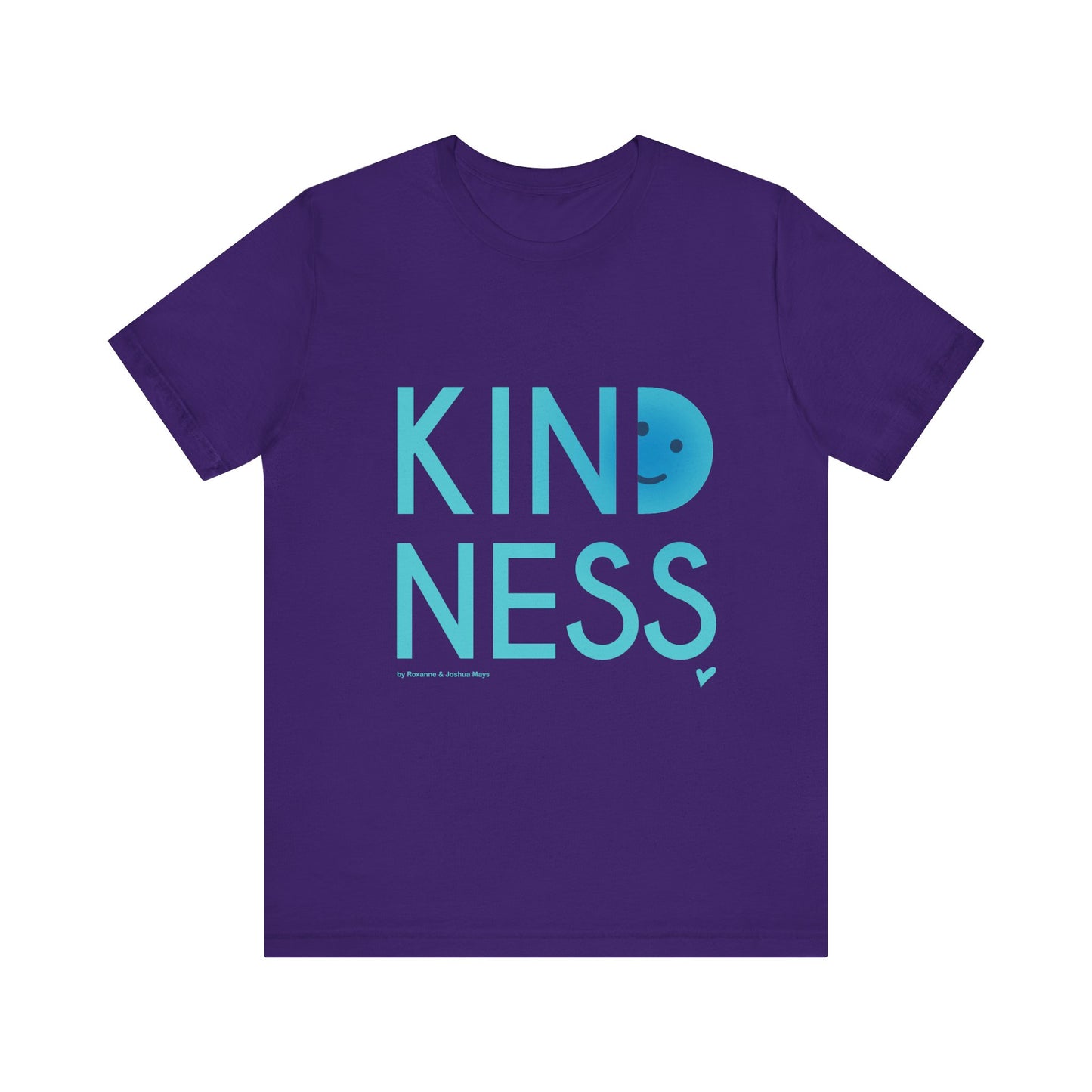 Kindness Unisex Short Sleeve Tee - Blue