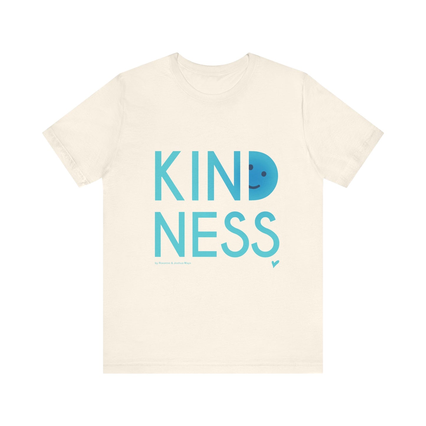 Kindness Unisex Short Sleeve Tee - Blue