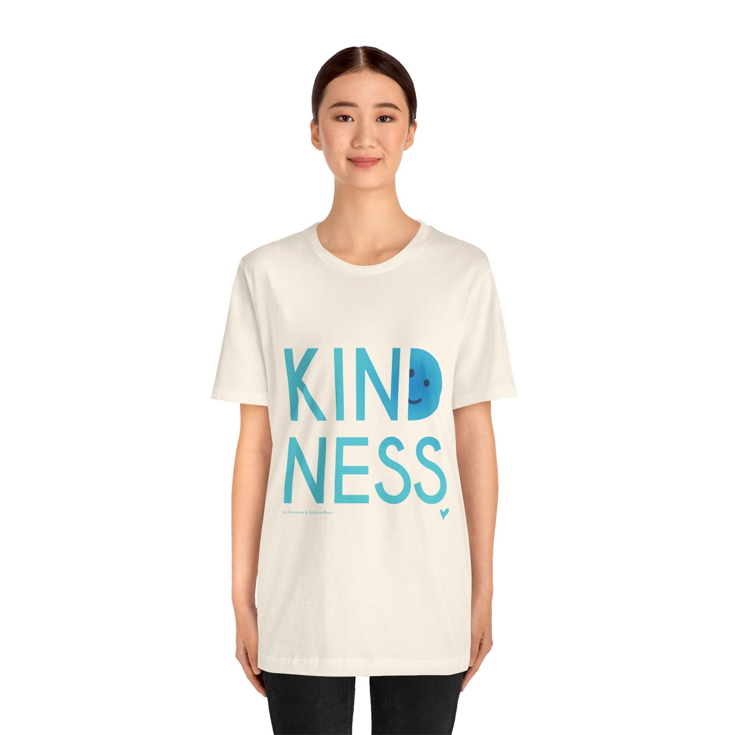 Kindness Unisex Short Sleeve Tee - Blue