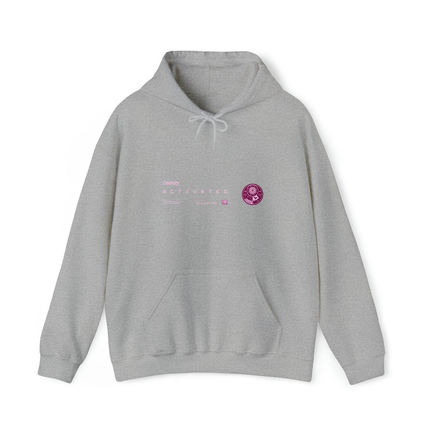 Creativity:Activated Hooded Sweatshirt
