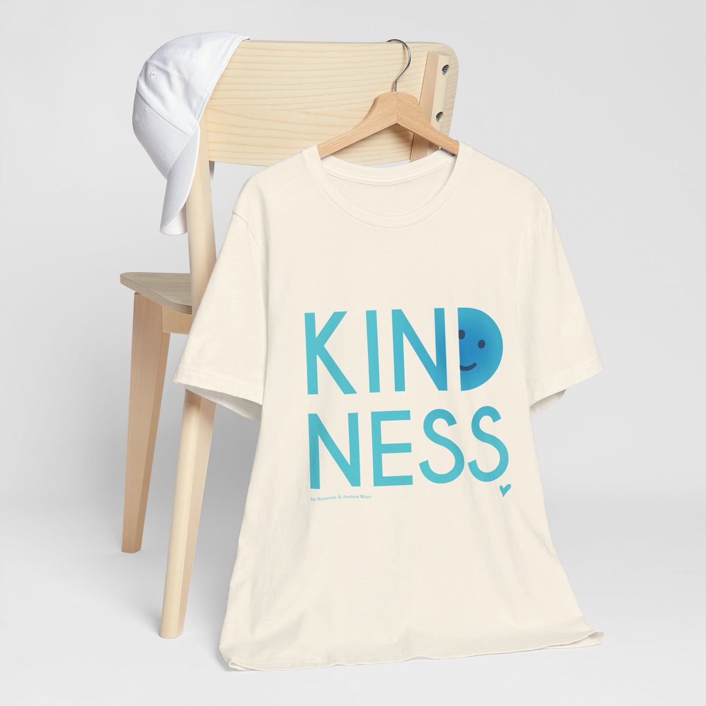Kindness Unisex Short Sleeve Tee - Blue