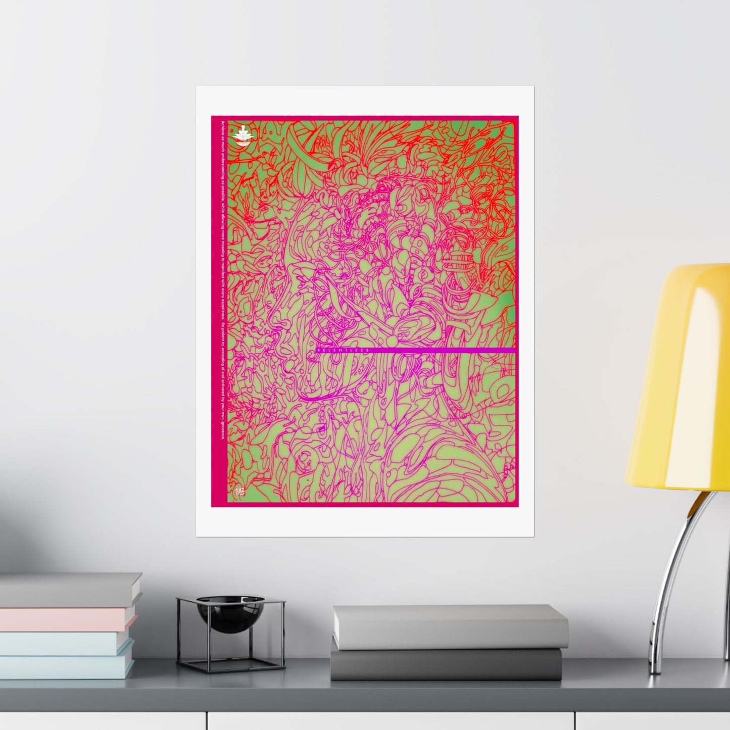 RELENTLESS Poster Print