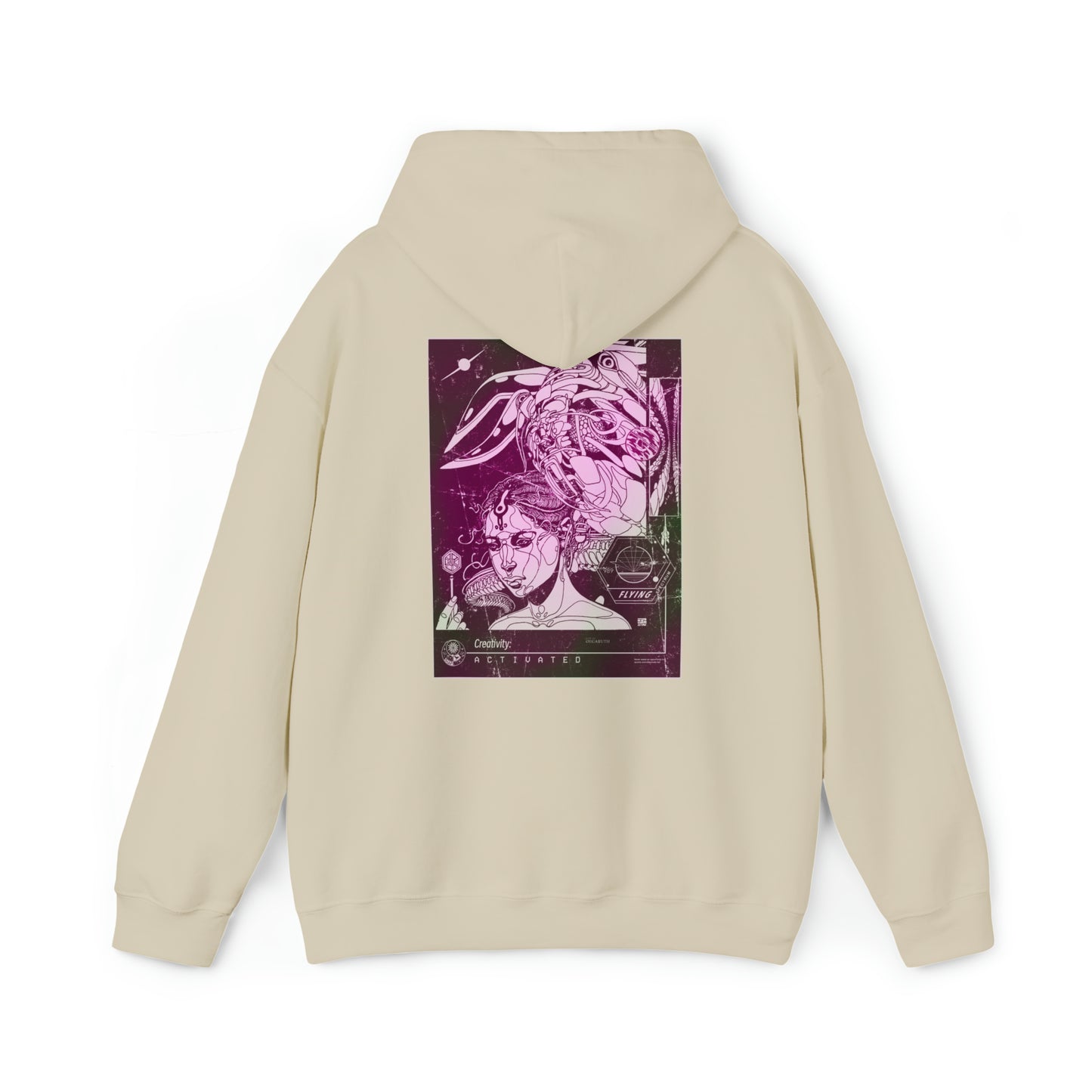 Creativity:Activated Hooded Sweatshirt