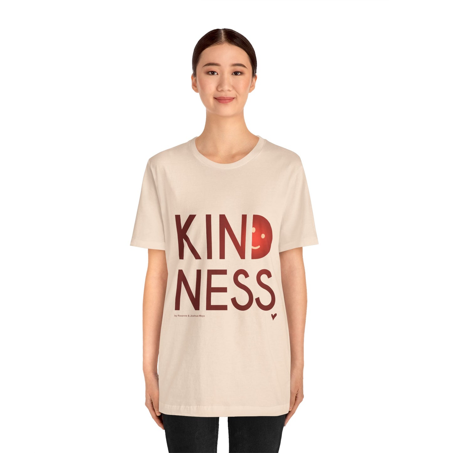 Kindness Unisex Short Sleeve Tee - Red