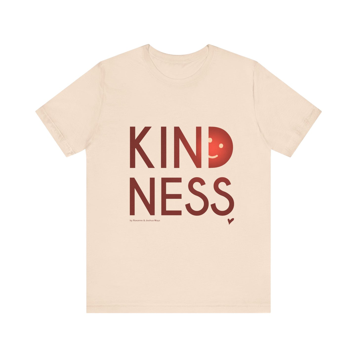 Kindness Unisex Short Sleeve Tee - Red