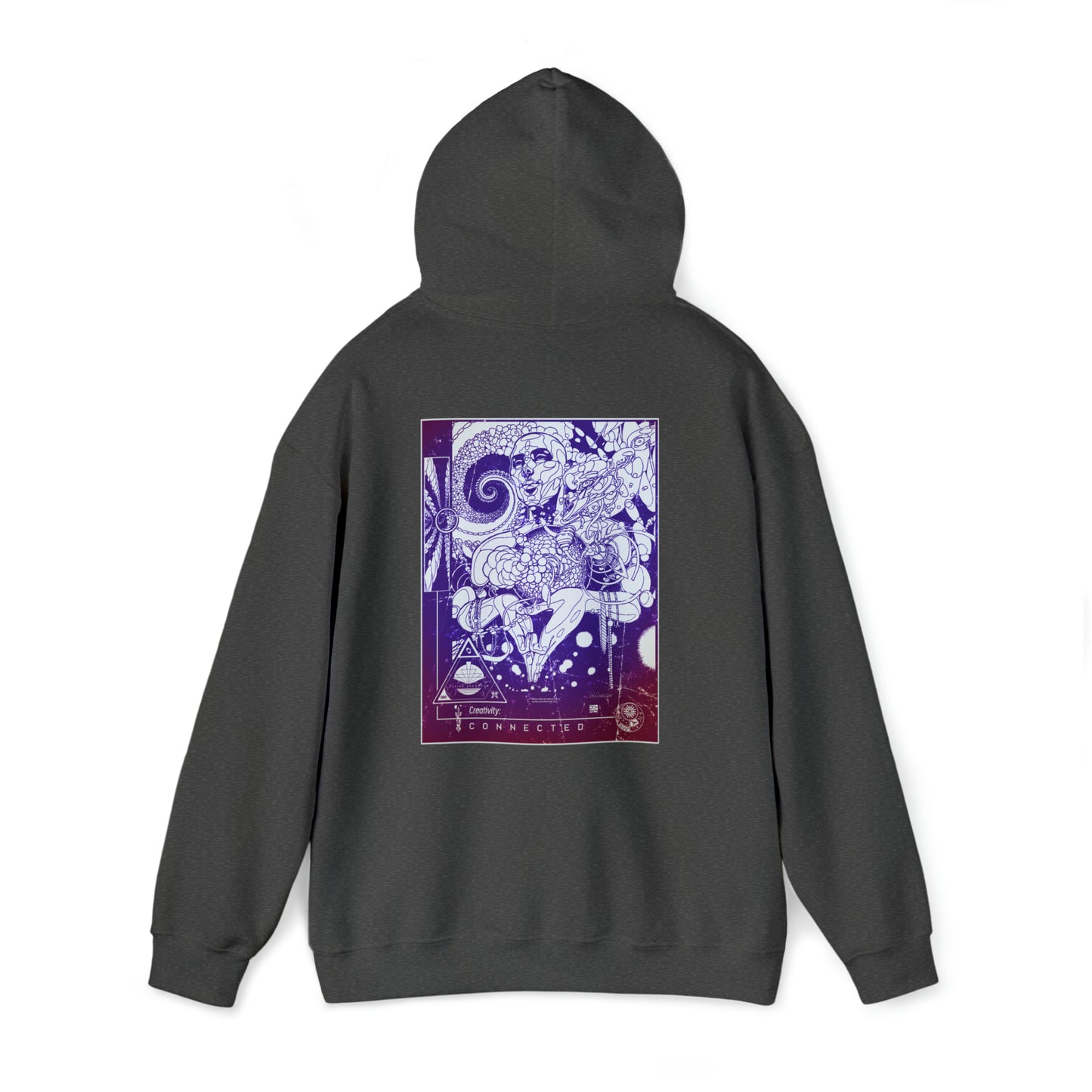 Creativity:Connected Hooded Sweatshirt