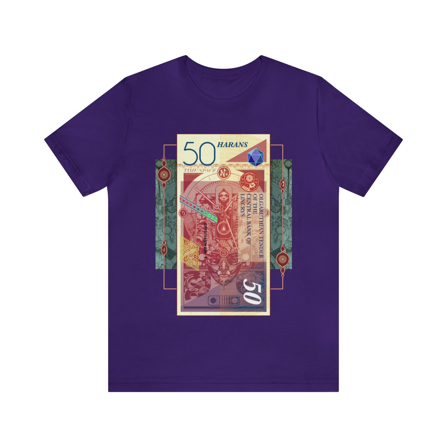 Haran 50 Note Short Sleeve Tee