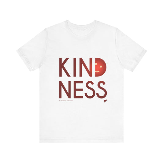 Kindness Unisex Short Sleeve Tee - Red