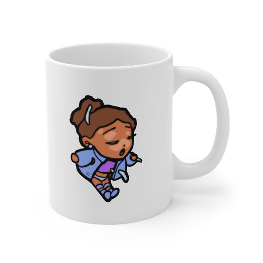 Ines Ardley Chibi Ceramic Mug 11oz