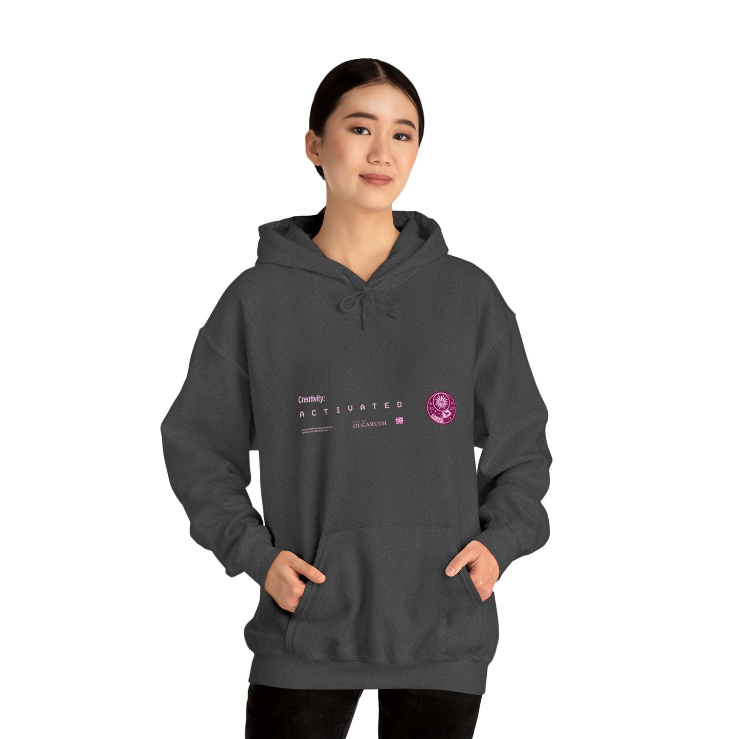 Creativity:Activated Hooded Sweatshirt