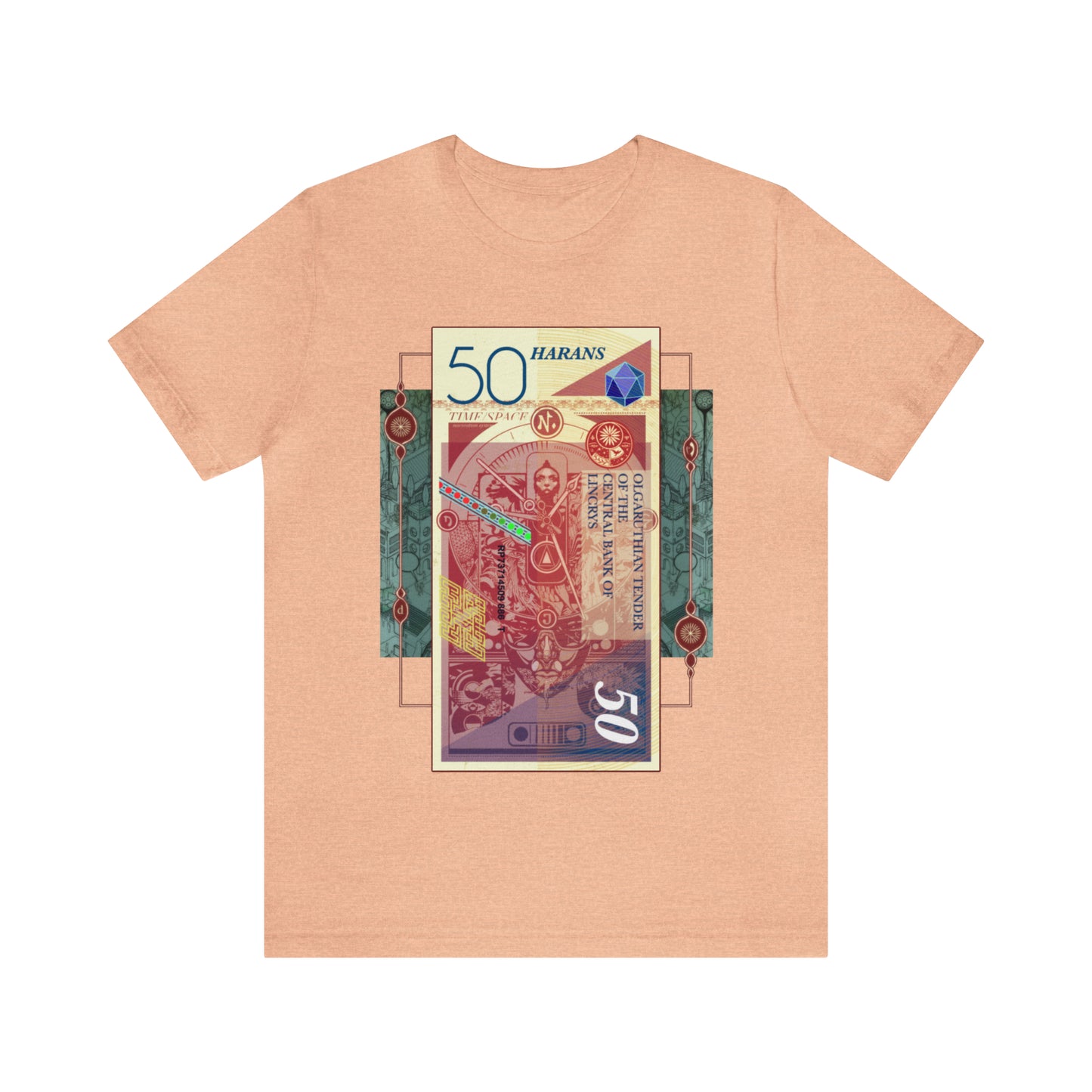 Haran 50 Note Short Sleeve Tee