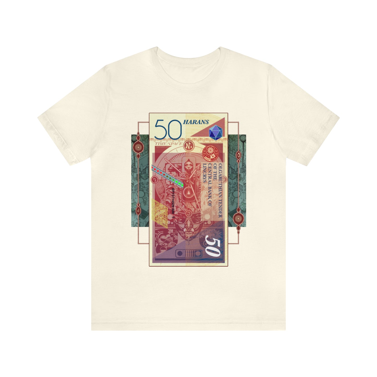 Haran 50 Note Short Sleeve Tee