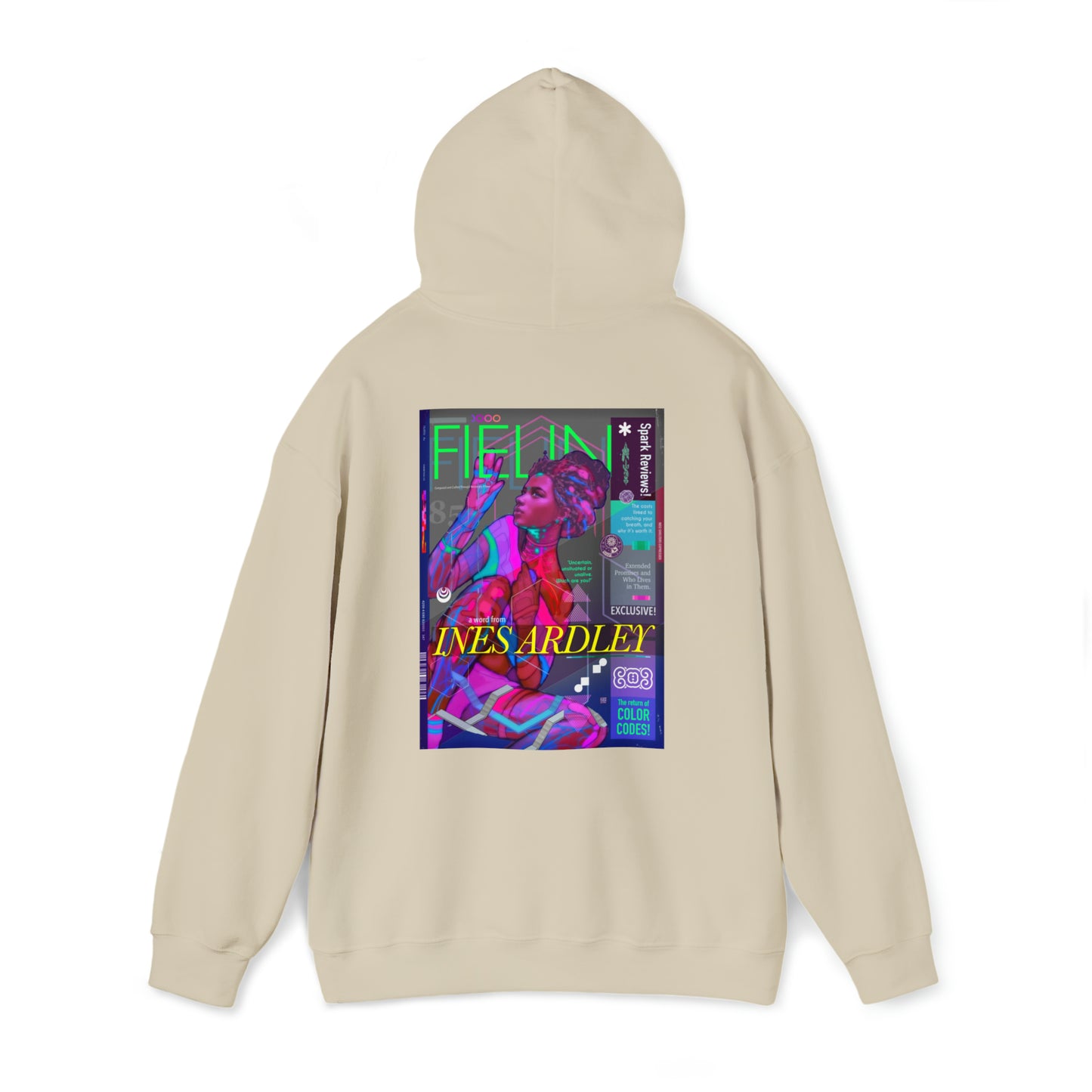 Ines Ardley Cover Story Hooded Sweatshirt