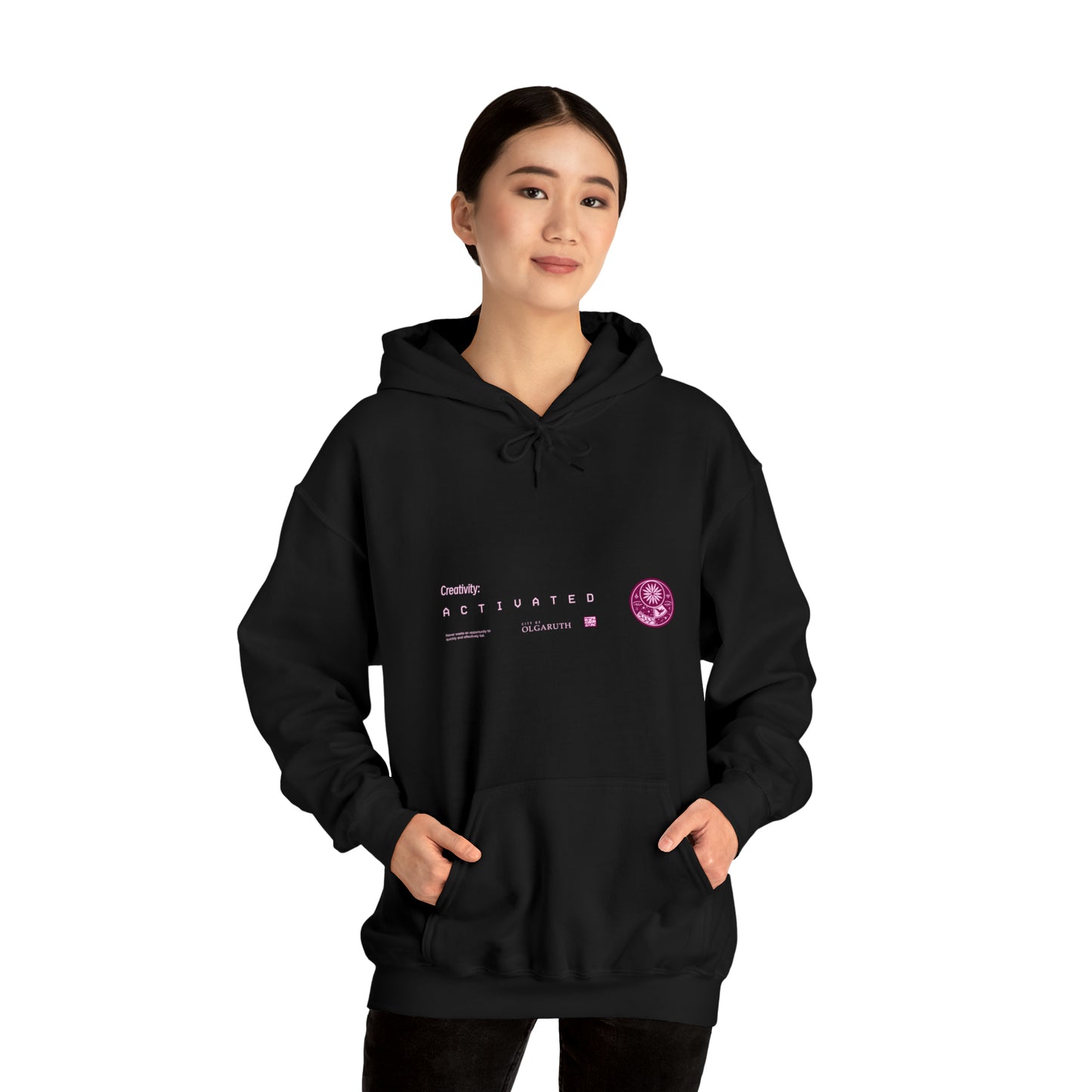 Creativity:Activated Hooded Sweatshirt