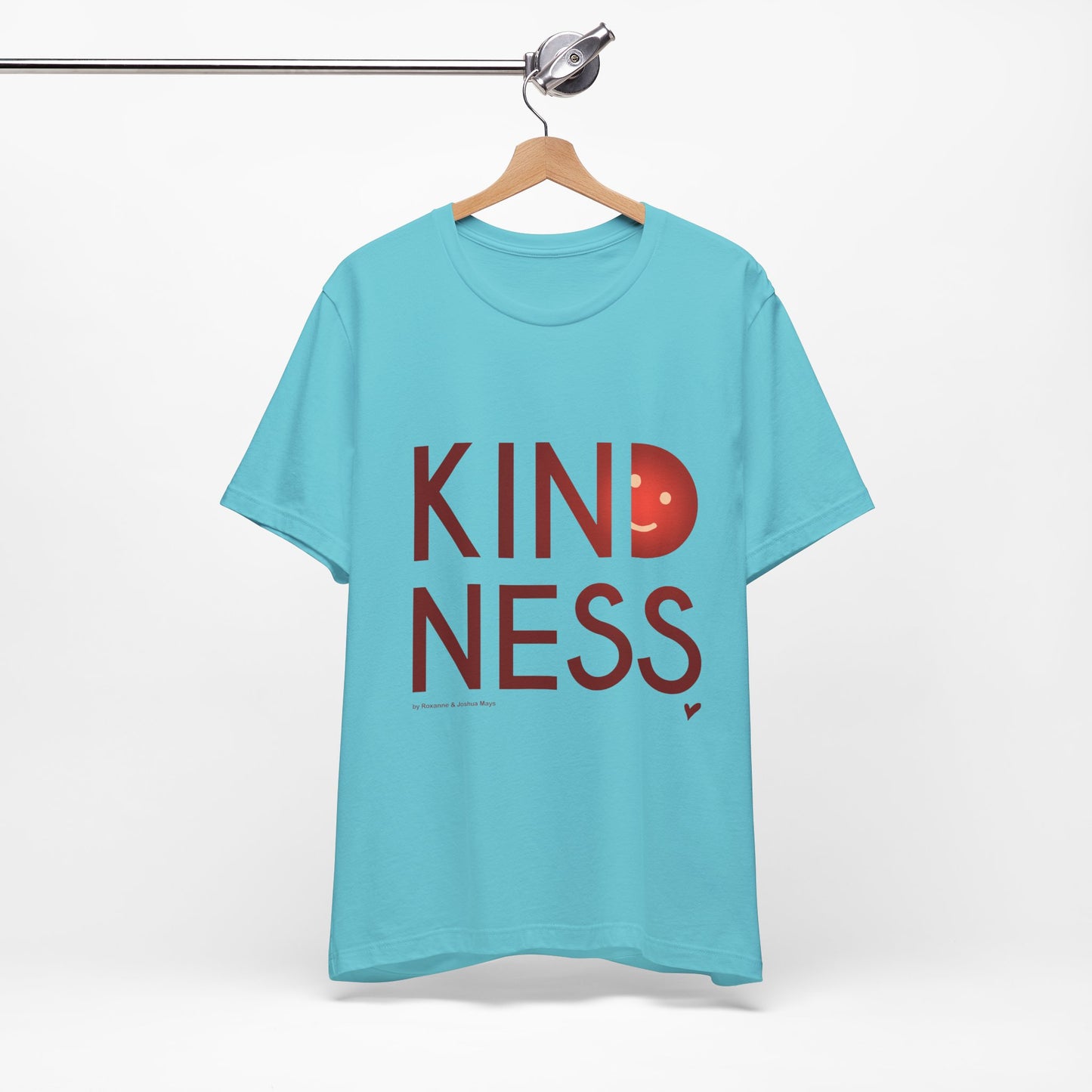 Kindness Unisex Short Sleeve Tee - Red