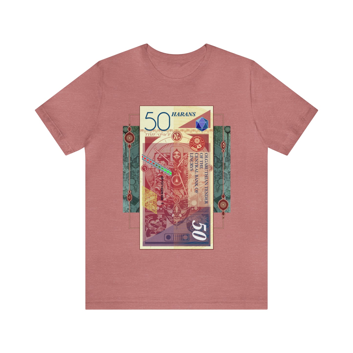 Haran 50 Note Short Sleeve Tee