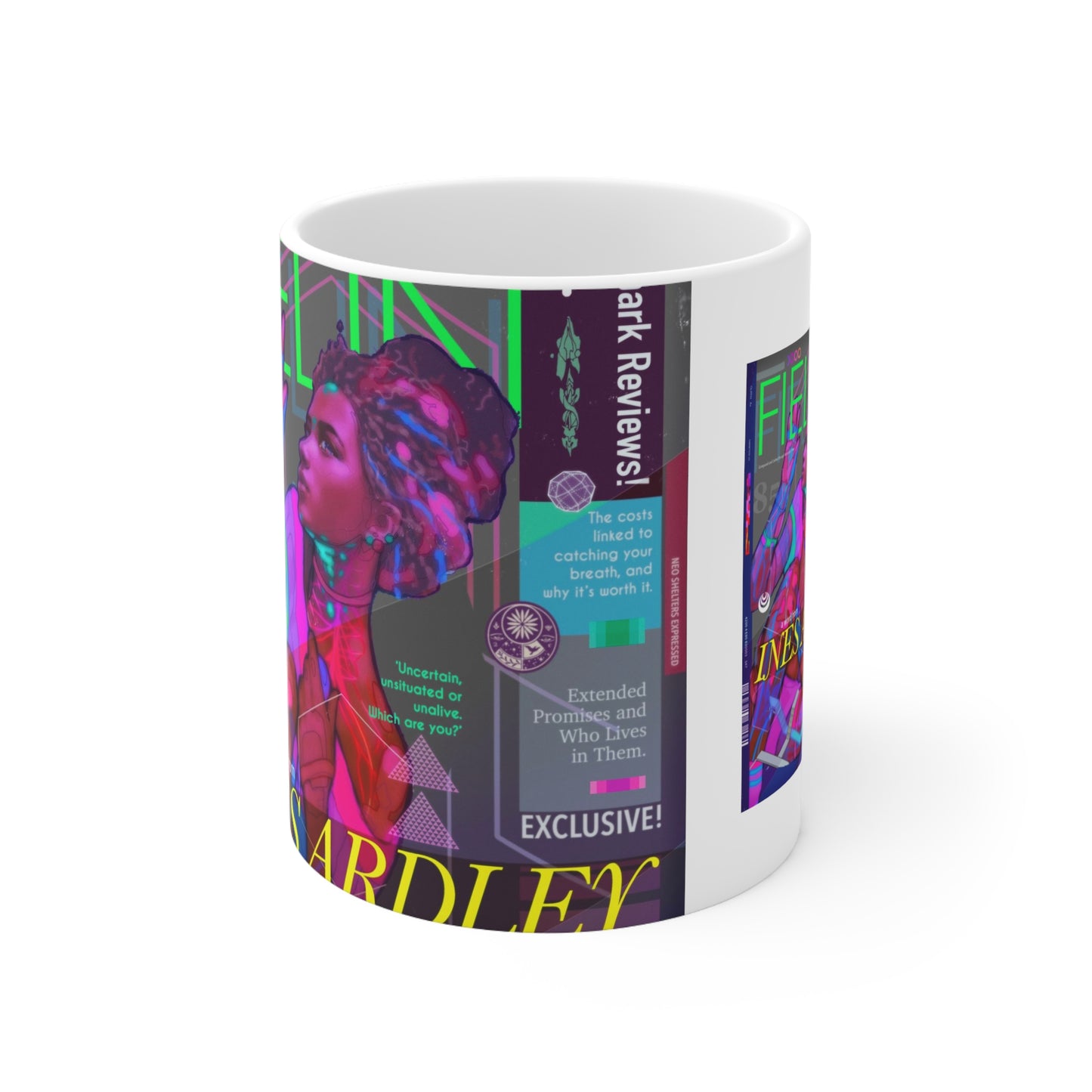 Ines Ardley Cover Story Ceramic Mug 11oz