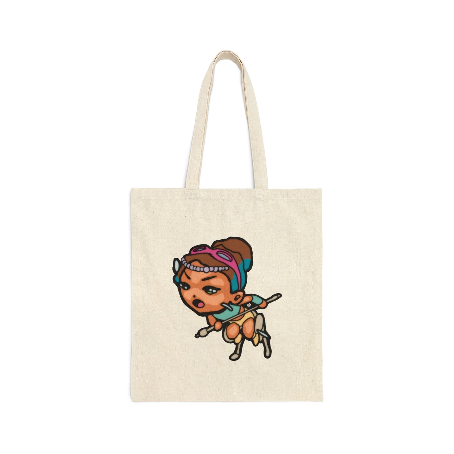 Montrose Calcot Chibi Cotton Canvas Tote Bag