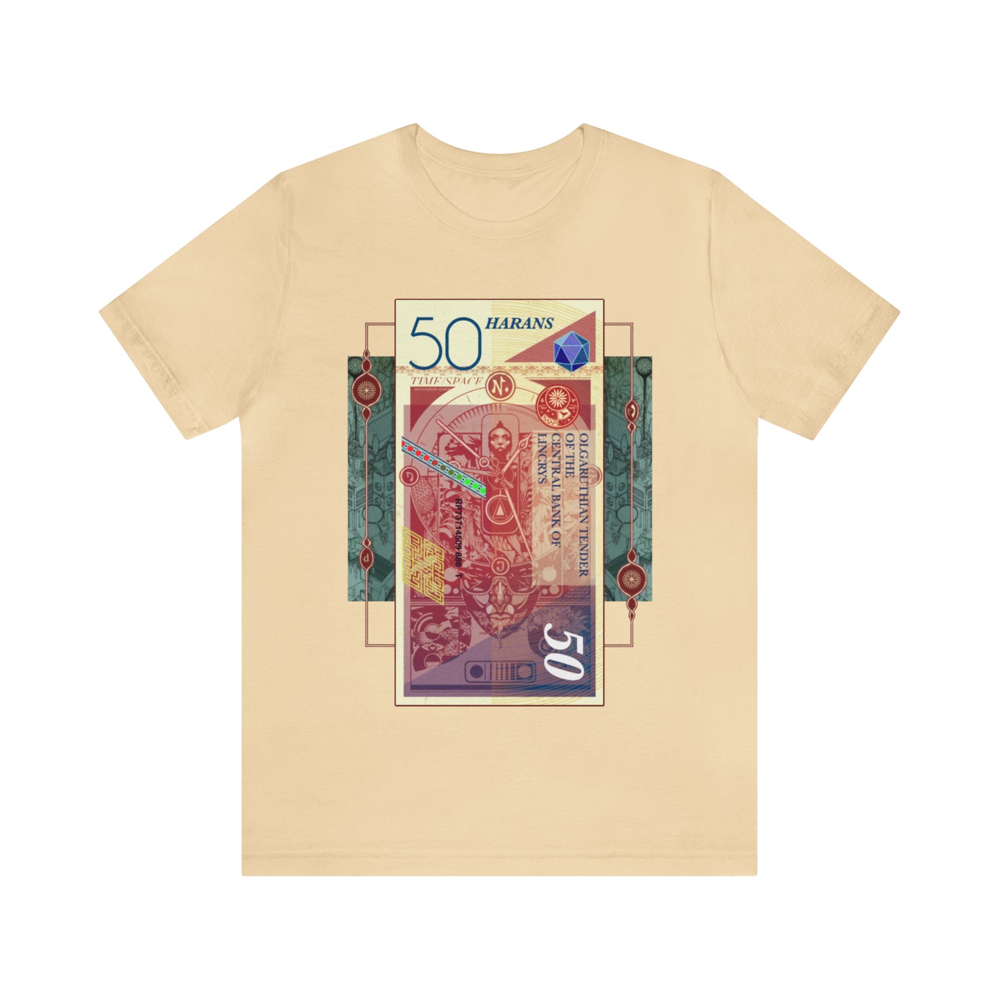 Haran 50 Note Short Sleeve Tee