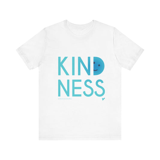 Kindness Unisex Short Sleeve Tee - Blue