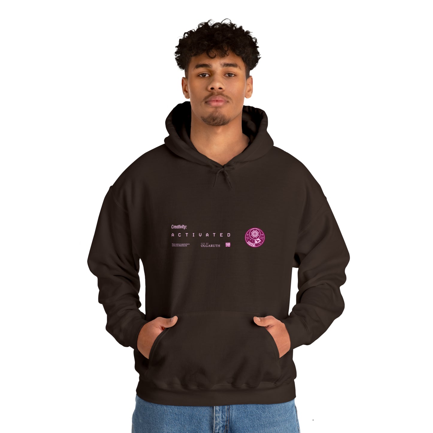 Creativity:Activated Hooded Sweatshirt