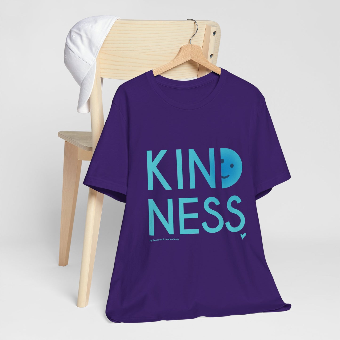 Kindness Unisex Short Sleeve Tee - Blue
