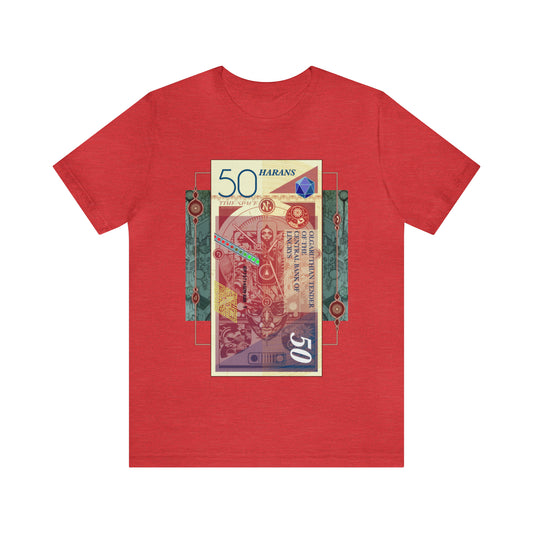 Haran 50 Note Short Sleeve Tee