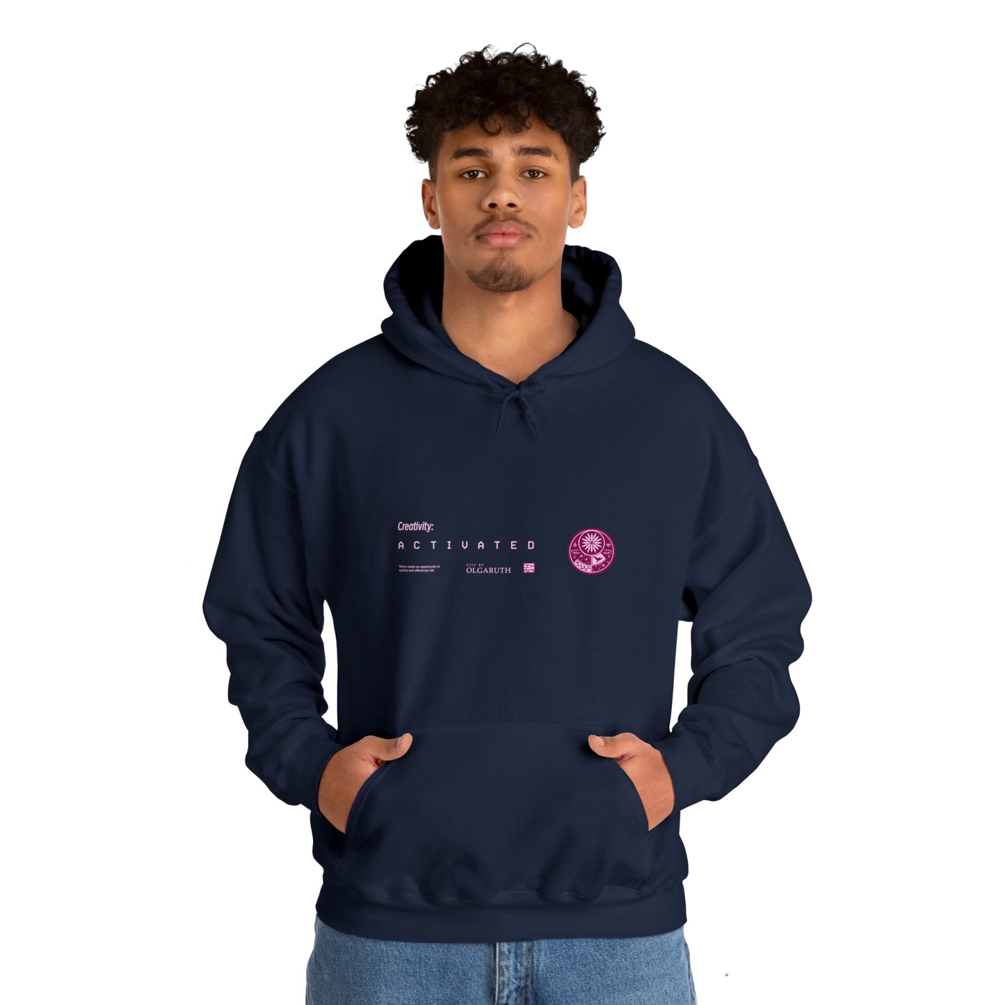 Creativity:Activated Hooded Sweatshirt