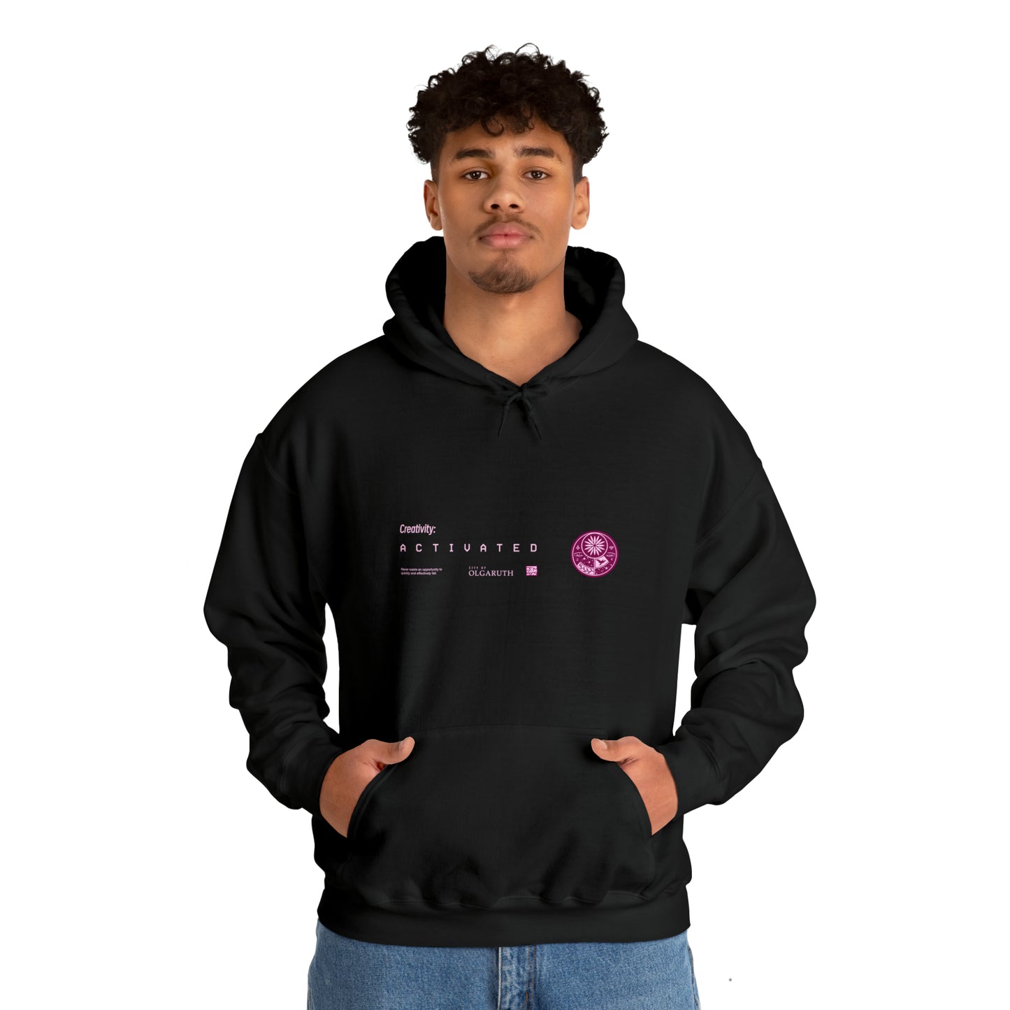 Creativity:Activated Hooded Sweatshirt