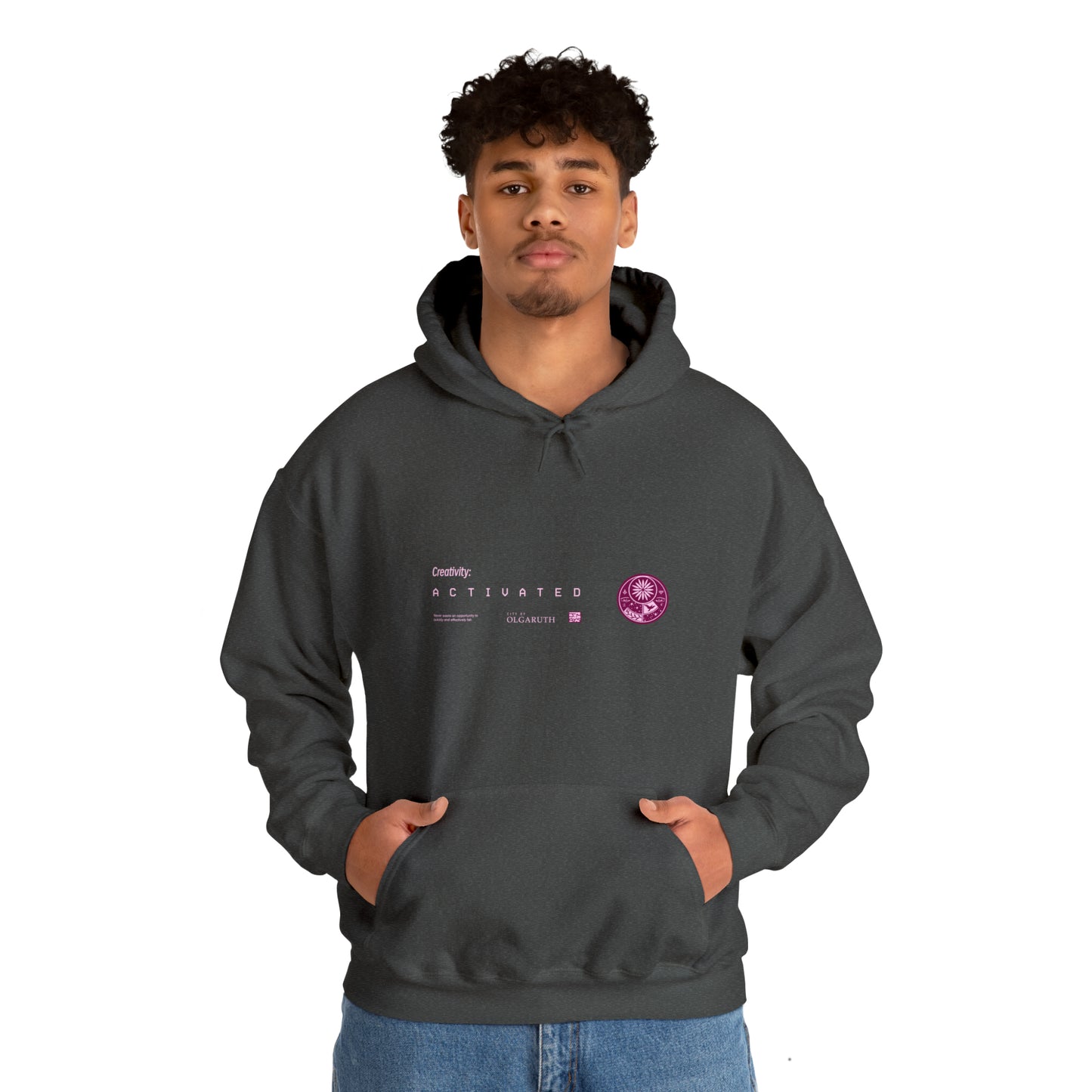 Creativity:Activated Hooded Sweatshirt