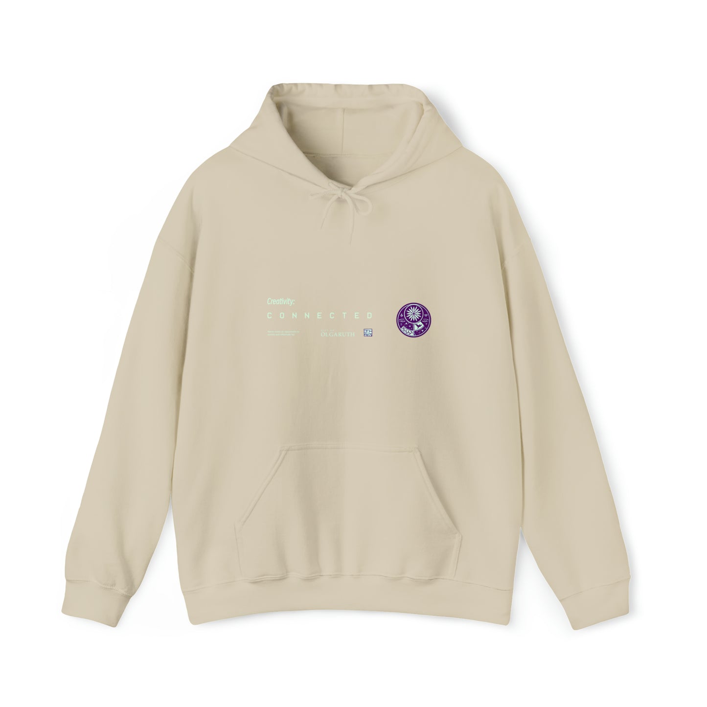 Creativity:Connected Hooded Sweatshirt