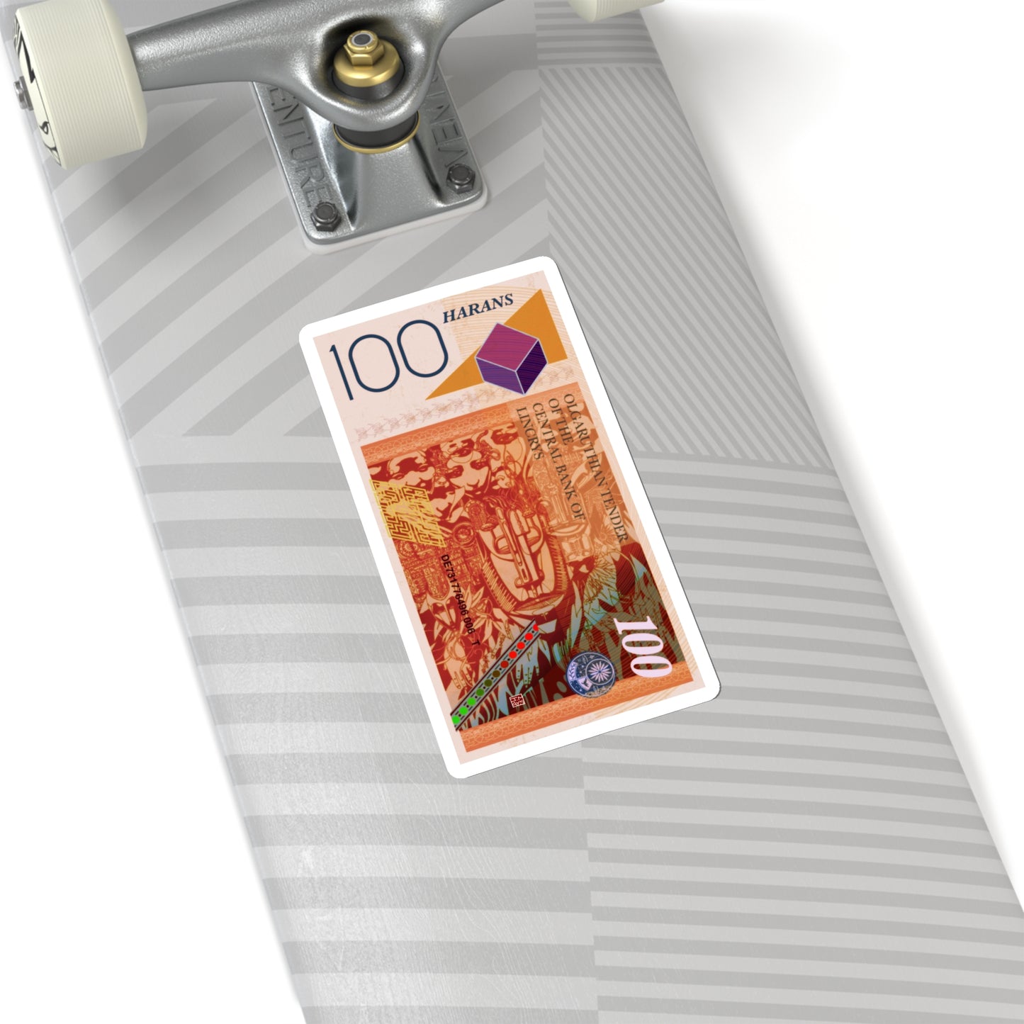 Haran 100 Note Kiss-Cut Stickers