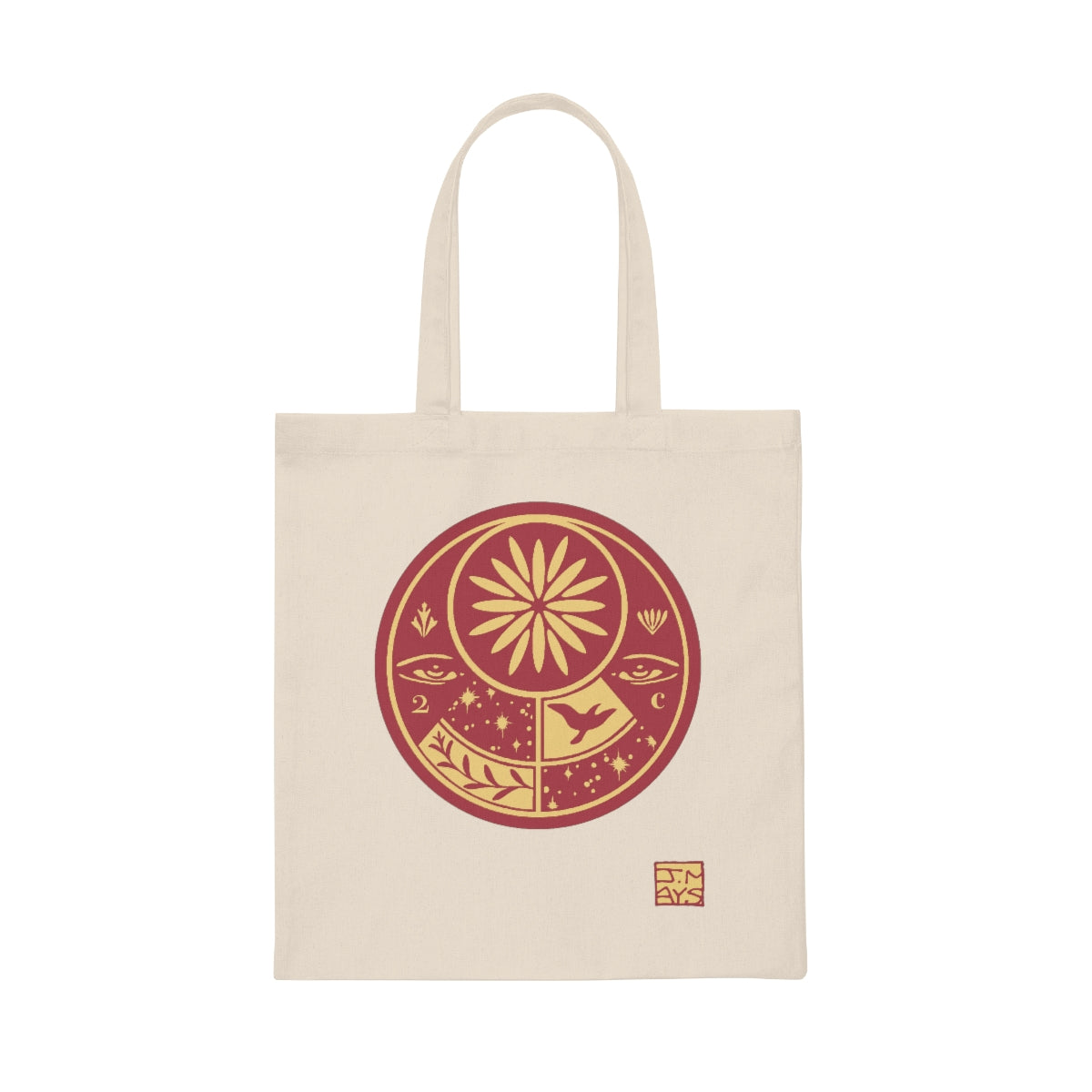 Olgaruth Seal Maroon Canvas Tote Bag